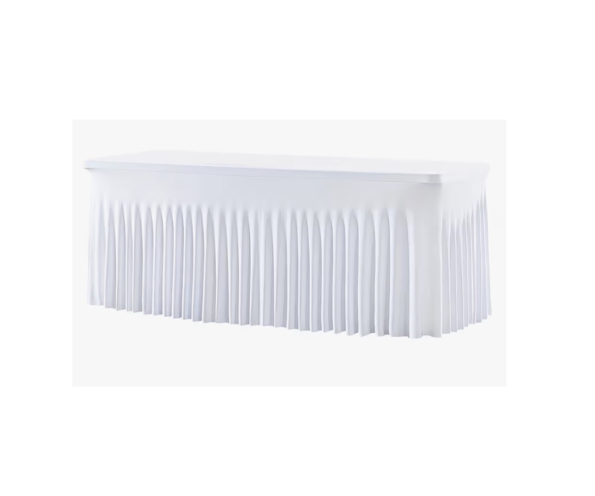6 Ft Rectangle Elastic Tablecloth